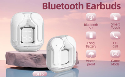 SIACART T6/M10/M19/M28/ TWS EARBUDS Bluetooth(White, In the Ear)