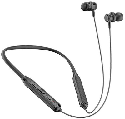 ZSIV M-30 Neckband Headphone Long Life Battery 48HR Bluetooth Headset Bluetooth Headset(Black, In the Ear)