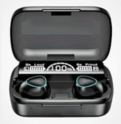 Clairbell M10_VP2_Bluetooth 5.1 Earbuds: Wireless,Sports, Waterproof Bluetooth without Mic(Black, In the Ear)