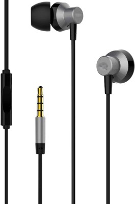 Helo Kuki ZE34 Deep Bass Sound With Mic Compatible With M0T0 E32 Wired Headset(Black, In the Ear)