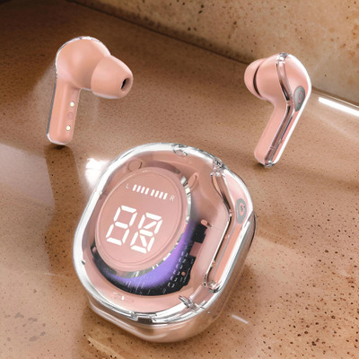 MGT UltraPods Pro TWS Transparent Bluetooth Earbuds with Noise-Canceling 114 Bluetooth(Multicolor, In the Ear)