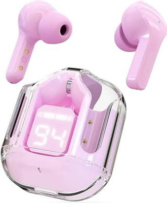 UnicornGlazz Wireless Earbuds,in-Ear Ultrapods max TWS Bluetooth Earphones with Charging Case Bluetooth(Pink, True Wireless)