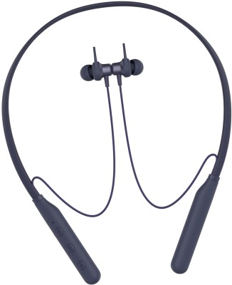 XEWISS Wireless earphones wireless headphone sport neckband hanging Bluetooth earphone Bluetooth Headset(Blue, In the Ear)