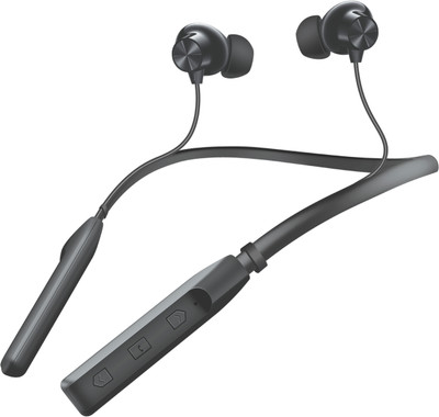 TP TROOPS Wireless Neckband with Mic,30Hrs Playtime v 5.0 Bluetooth(Silver, In the Ear)