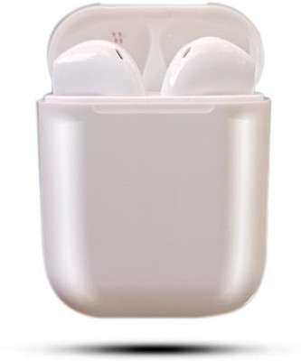 vidhya virat I12 True Wireless Bluetooth 5.0 Earbuds Bluetooth(White, In the Ear)