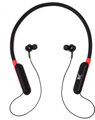 IAIR Wireless Bluetooth 5.0 Earphone with Mic (B20) Bluetooth(Red, Black, On the Ear)