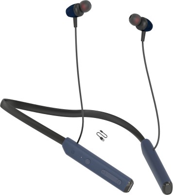 IZWI New Arrivals Quality Earbuds with Quality Sound & High Bass Neckband-A8 Bluetooth Headset(Blue, In the Ear)