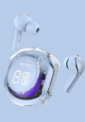 SHIVTAPI Ultrapods Pro earbuds with touch control and 20 Hrs battery life Bluetooth(Blue, True Wireless)