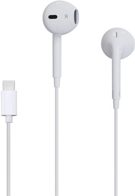 MSNR HiFi Stereo Powerful Bass Crystal Music Gaming Wired Earphone with Microphone Bluetooth & Wired Gaming(White, In the Ear)