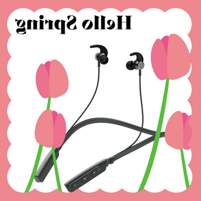 QPG STORE Rokerz 235 Pro Wireless Bluetooth Neckband(0.215 Bluetooth(Black, In the Ear)