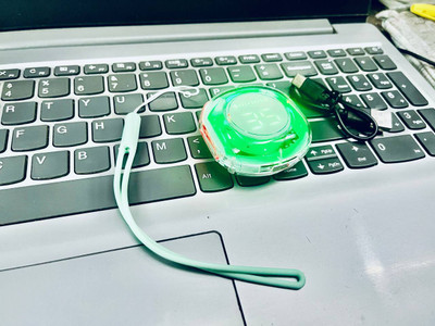 NPU Smart New Design Led UltraPods 2 Buds With Charging Case_NP130 Bluetooth(Green, True Wireless)