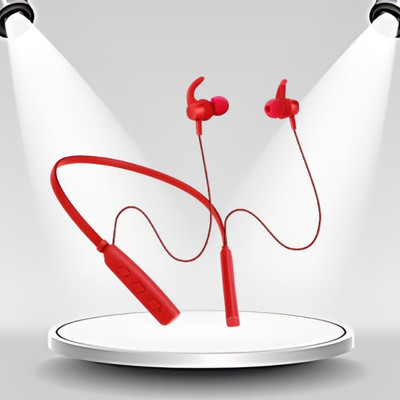 GUGGU 235Pro Bluetooth Neckband Noise-Cancelling True Wireless in-Ear & MicrophoneT414 Bluetooth(Red, In the Ear)