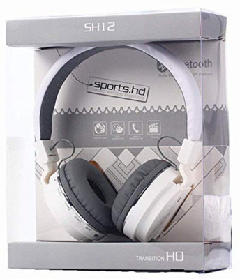 FRONY D74_SH-12 Wireless Bluetooth Over the Ear Headphone with Mic Bluetooth(Multicolor, On the Ear)