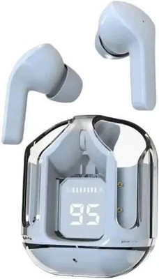 Viksenterprise M19 Bluetooth 5.2 Wireless Earbuds Touch Waterproof IP7X Bluetooth Headset Bluetooth(Blue, In the Ear)