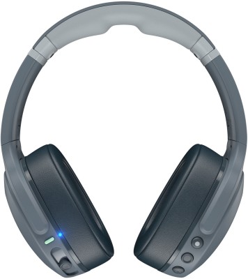 Skullcandy Crusher Evo Wireless Headphones with Microphone, 40 Hour Battery Life Extra Bass Bluetooth Headset(Chill Gray, Over the Ear, On the Ear)