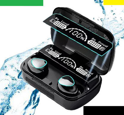 EAGGR M10 True Wireless in ear Earbuds Bluetooth TWS Touch Control Gaming E330 Bluetooth Gaming(Black, True Wireless)