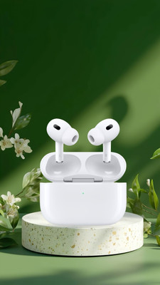 SANNO WORLD Duopods L4, 40Hrs Air, HD Call, Fast Charging,USB-C Bluetooth(White, True Wireless)