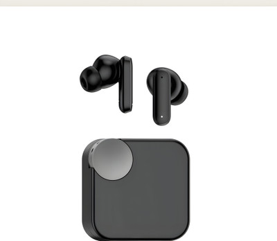 MSNR Buds 2 Elite - 100Hr Battery Bluetooth headphones Earphone 2Mic ENC Game Mode-9 Bluetooth Gaming(Black, In the Ear)