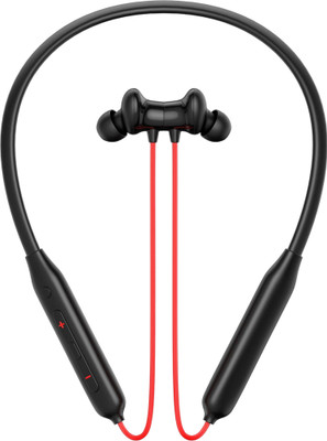 OTAGO Bullets S2 - MAGNETIC POWER OFF/ON 48Hr Playtime Headphone Neckband (RD5) Bluetooth Gaming(black and red, True Wireless)