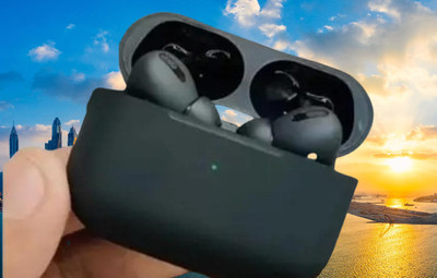 Podnix Sonic True Wireless Earbuds with Touch Control – Jet Black Bluetooth(Black, In the Ear)