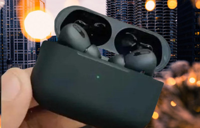 Podnix Sonic True Wireless Earbuds with Touch Control – Stealth Black Bluetooth(Black, In the Ear)