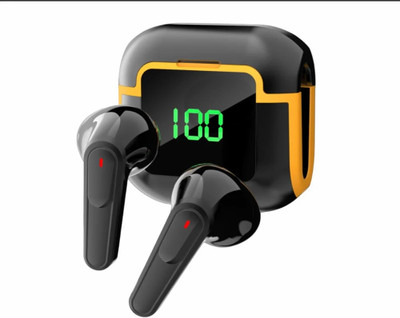 ARYQQA 90 TWS Airbuds Pro Bluetooth(Black, True Wireless)