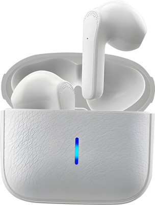 TOCSIN Bass Buds Pro-S8 Wireless Headphone Earbuds with Active Noise Cancellation (WH4) Bluetooth Gaming(White, True Wireless)