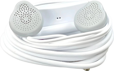 RSTEQ 3.5Mm Jack Stereo Earphone With Richer Bass, S-A-M-S-U-N-G Ehs61-2. Wired Gaming(White, In the Ear)