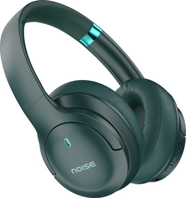Noise Airwave Max 4 with 70 Hours Playtime,ENC wiith Dual pairing & Ultra-low latency Bluetooth & Wired(Tropical Teal, On the Ear)