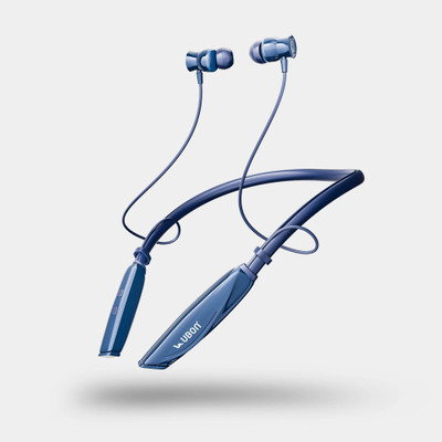 renotch u-Ubon BT-120 Neckband v5.4, IPX4 With 1600 Hr Standby Time ENC Magnetic Bluetooth(Blue, In the Ear)