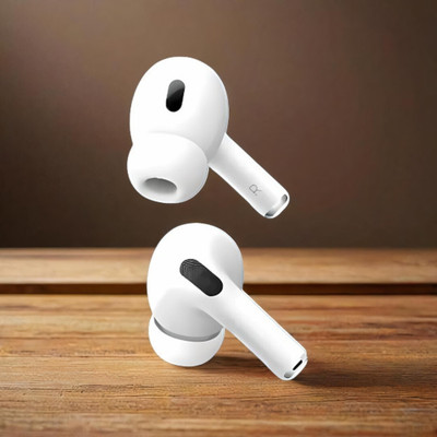 GWALBROS Earbuds X Smart Noise Cancel & Deep Bass Bluetooth(White, True Wireless)