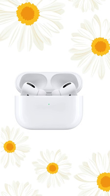 SANNO WORLD Air-pod Pro-2nd generation k42 with Adaptive Audio-(USB-C) Bluetooth(White, In the Ear)