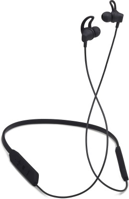 CIHROX Newly Launched Yoga with 24 Hours Backup, Bluetooth v5.0 Wireless Neckband Bluetooth Headset(Black, In the Ear)
