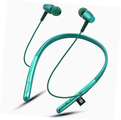 TOCSIN H700 - Bullets Wireless Z Bass Edition Neckband headphone with 48hr playtime-24 Bluetooth Gaming(Light Green, In the Ear)