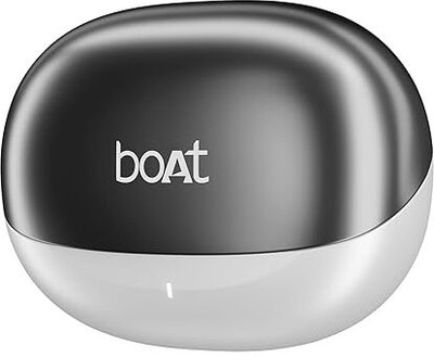 boAt Airdopes 301,75H Battery, 4Mics ENx, ASAP Charge, Stream Ad Free Music via App Bluetooth(Arctic Whisper, True Wireless)