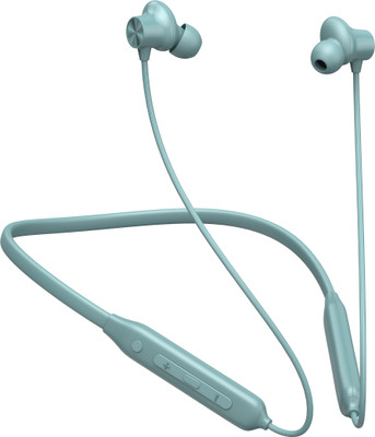 E EARBOUT Bullets Wireless NEO Z2 ANC MEGNATIC ON OFF Earphones with 45dB Hybrid Bluetooth Bluetooth(Green, True Wireless)