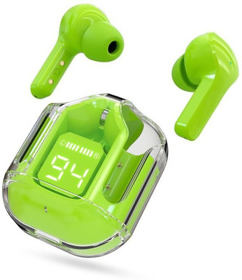 TecSox UltraPods Type C Bullet charge In Ear Comfortable In Ear Fit Smart ENC. Bluetooth(Green, True Wireless)