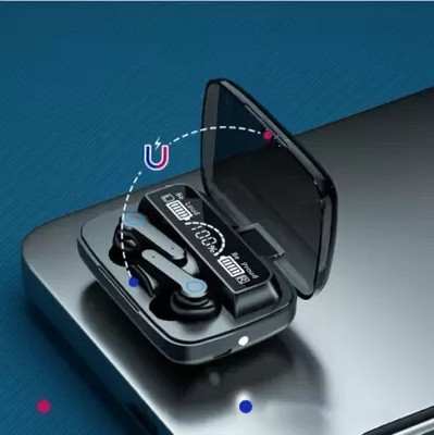 Seashot TWS M19 BLUETOOTH 5.1 CHARGING BOX WIRELESS EARDBUD STEREO SOUND Bluetooth(Black, True Wireless)
