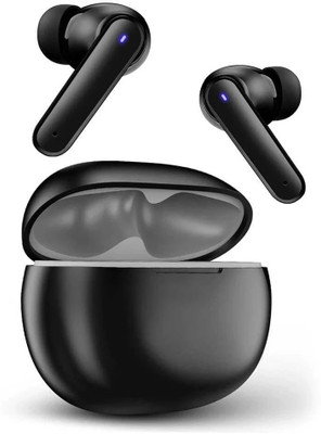 Earboss 4 Mics Auto AI ENC , 120 HRS Playback Bluetooth(Black, In the Ear)