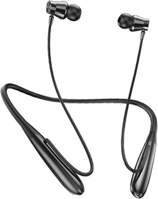 XVEP XP-01 Amaze - 48 Hour Playtime Headphone Neckband Earphone (Black5) Bluetooth Gaming(Black, In the Ear)