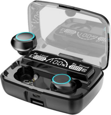 Clairbell TAE_439A_TWS M10 Wireless Earbuds Bluetooth Headset Bluetooth(Black, True Wireless)