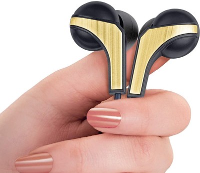 FINGERS SoundBoomerang Wired(Ink Black + Gold, In the Ear)