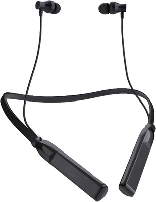AIZINA 200mAh Wireless Audio Neckband Magnetic Design 250-Hour Standby_VCH Bluetooth & Wired(Multicolor, In the Ear)