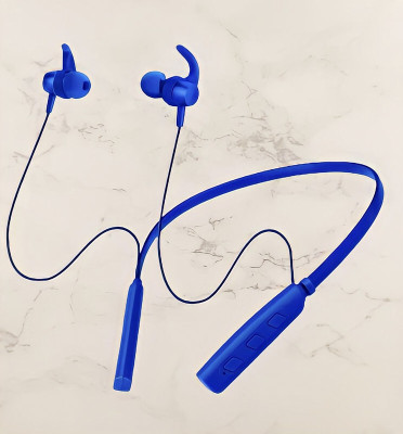 GPQ STORE Rokerz 235 Pro Wireless Bluetooth Neckband(0B.226 Bluetooth(Blue, In the Ear)