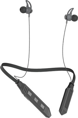TEQIR Classical Sound Bluetooth Earphone Headphone Long Life Battery Neckband Bluetooth Gaming Headset(Black, In the Ear)