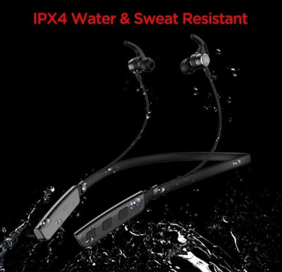 GPQ STORE 235 Pro Bluetooth Neckband(0.13 Bluetooth(Black, In the Ear)