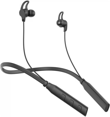 SSN Global BT Prime Bluetooth Stereo Wireless Neckband with Up to 40 Hours Playtime S1 Bluetooth Headset(Black, In the Ear)