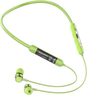 Like Star Transparent Voice Changer - 48H Playtime Bluetooth Headphone Neckband Earphone Bluetooth(Green, Advance Audio Features, HDVoice, Prefect Fit Premium Neck Band, In the Ear)