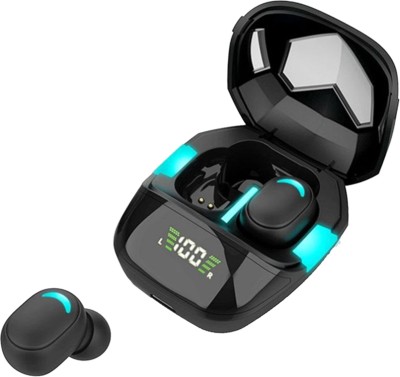 wazny New Trending Wireless Headphones Waterproof Earbuds Wireless TWS Gaming Bluetooth Gaming Headset(Black, In the Ear)