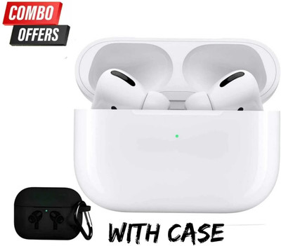VDTECH Combo pack blutooth earbuds with premium case White (Truely wireless) Bluetooth(Black, True Wireless)